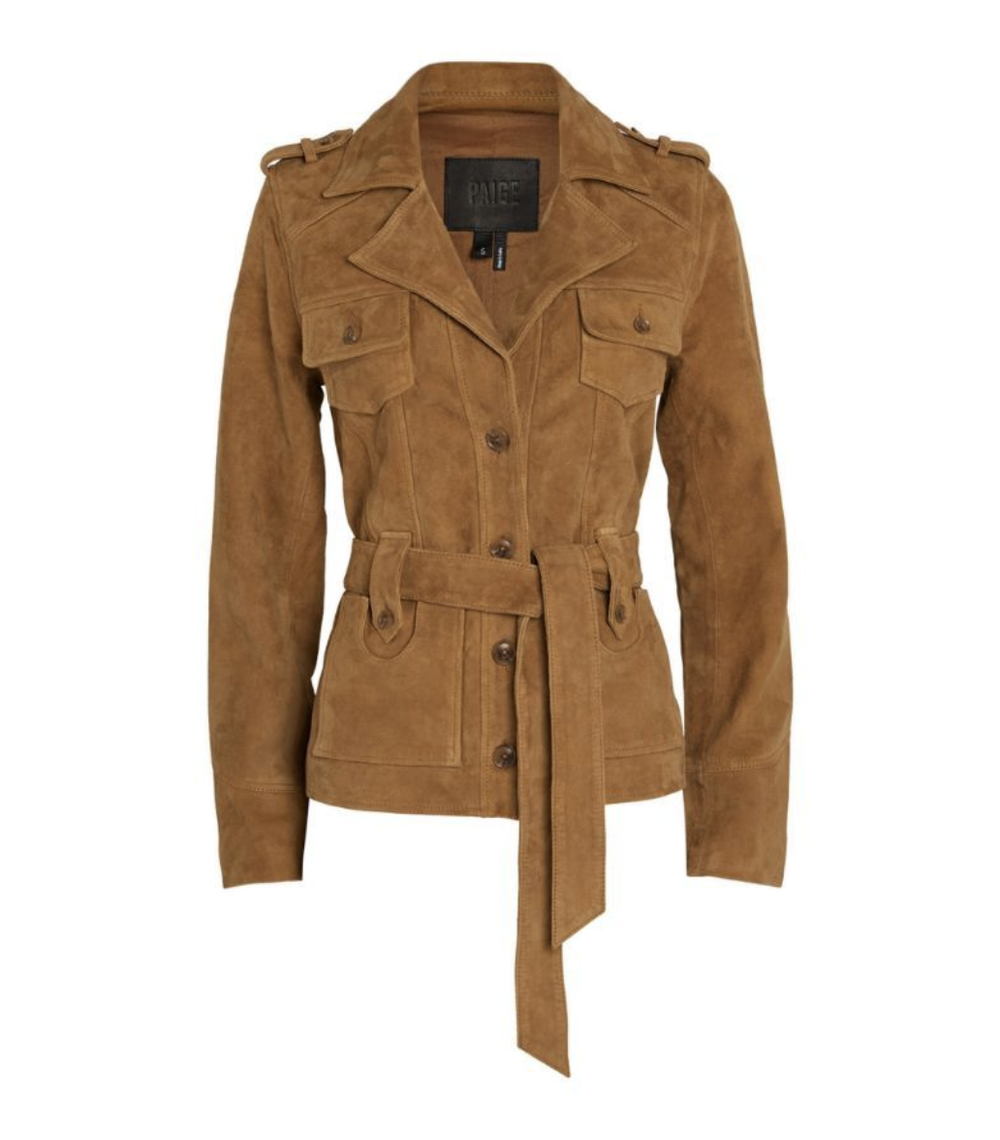 Paige Tawnie Biker Jacket Biker jacket Jackets Brown leather jacket